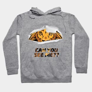 Can you see me lion hiding Hoodie